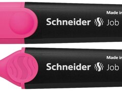 Textmarker Schneider Job, varf tesit 1+5mm - roz